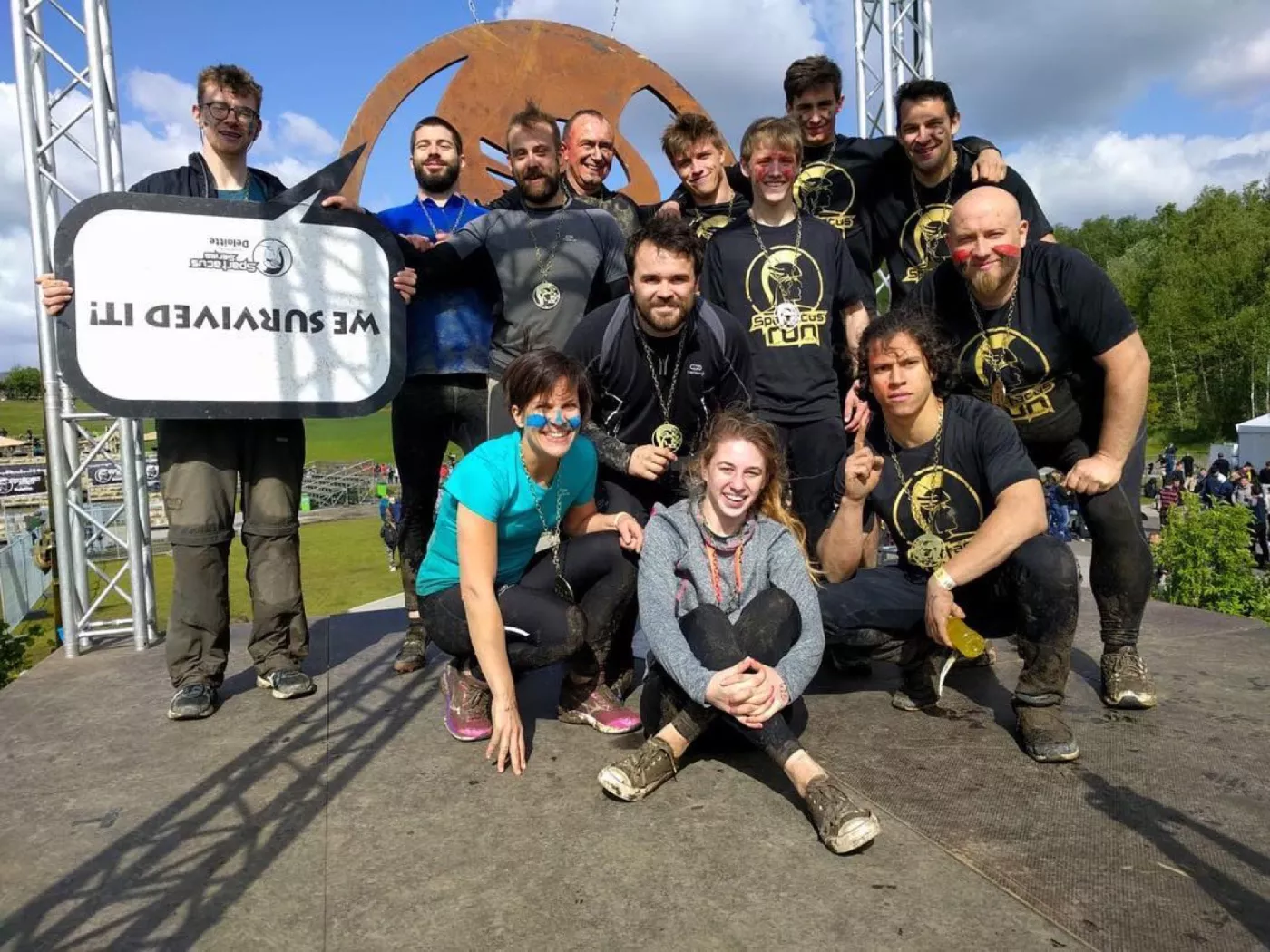 05/05 We survived it! #spartacusrun