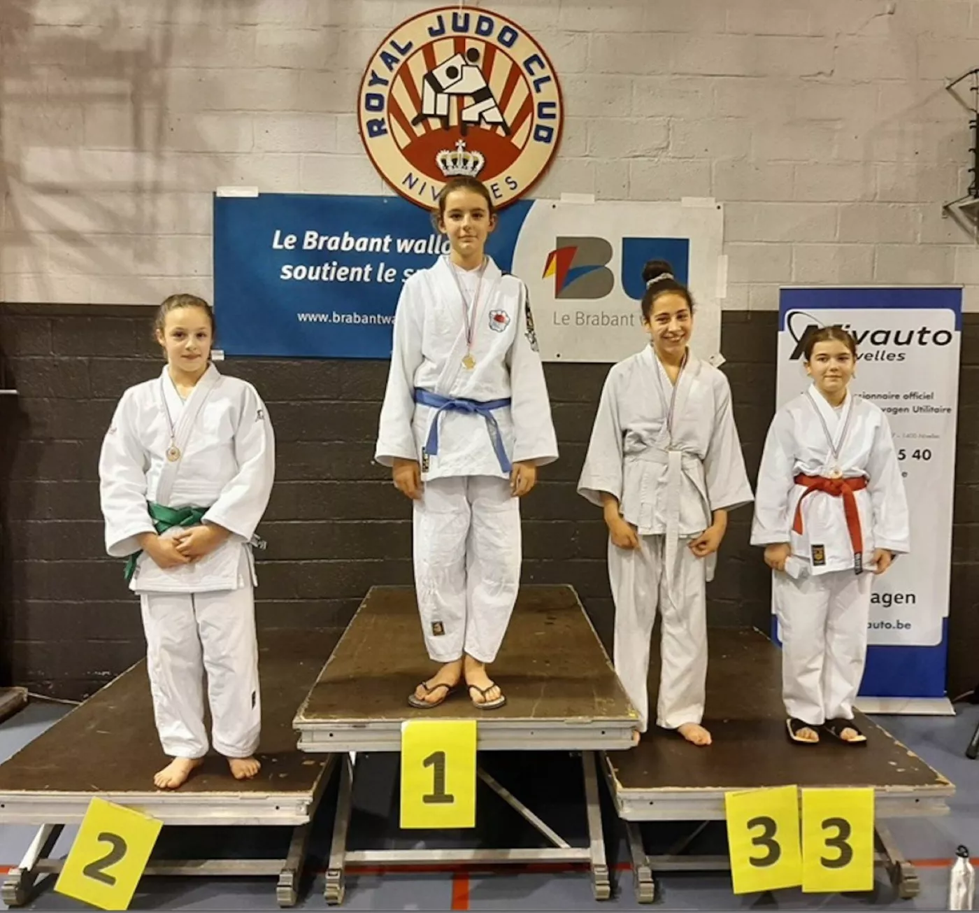 08/02 Resultaten Nijvel: Opnieuw goud voor Maité!