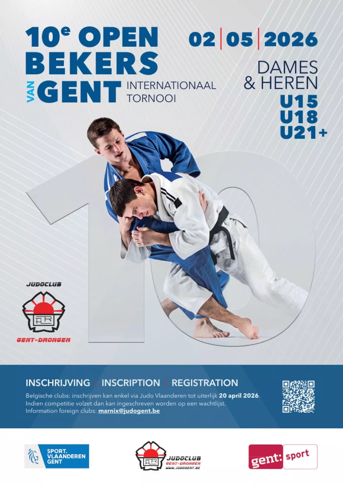 10e Open Bekers van Gent: klaar voor een jubileumeditie 02/05