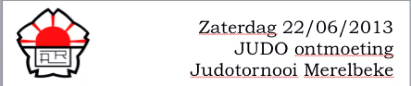 22-06-2013: Jeugdontmoeting JC Gent-Drongen en Judoschool Merelbeke