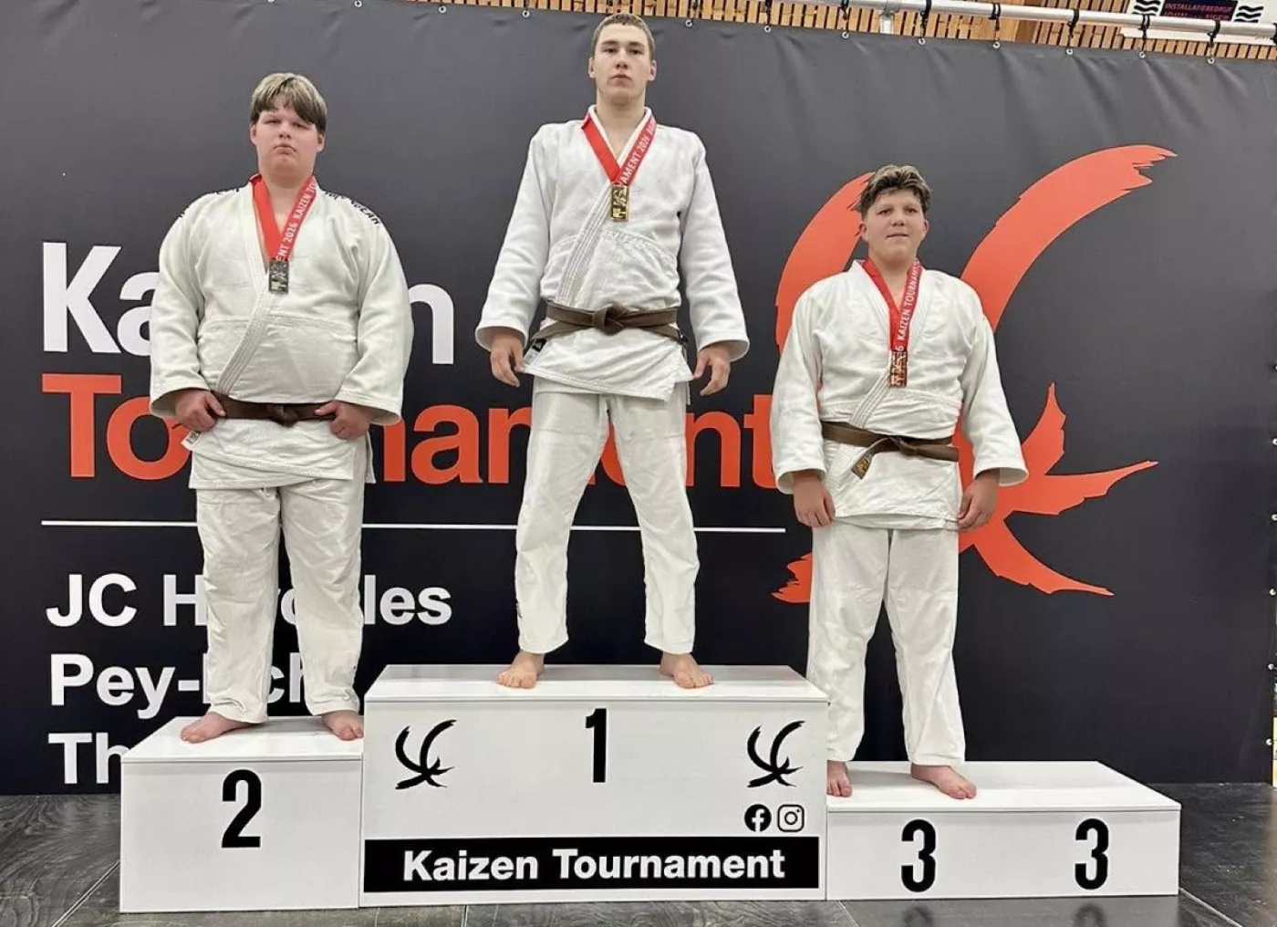 23/05 Internationaal Kaizen tornooi in Echt: goud voor Misha!