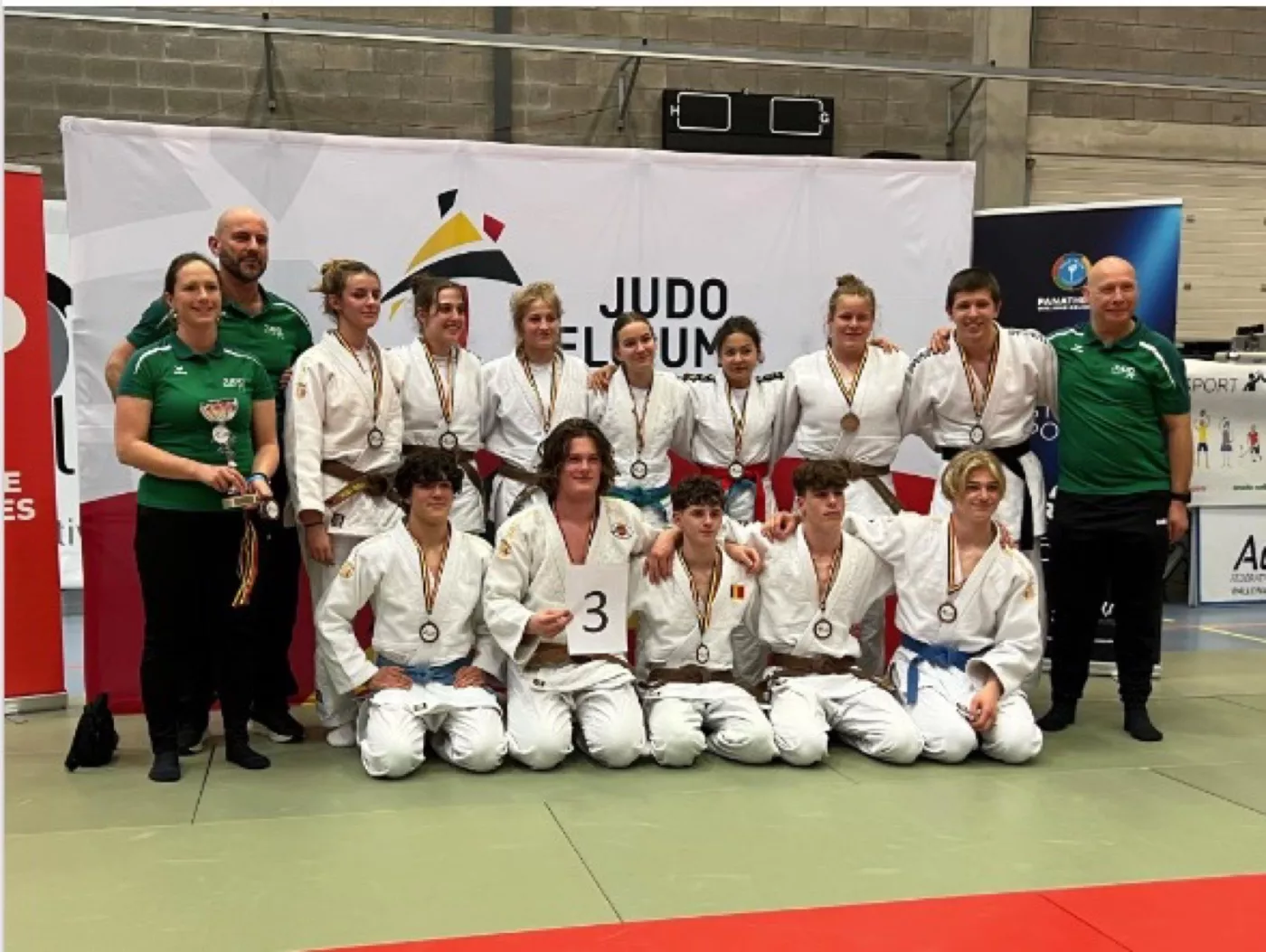 Brons voor Maïté Pieters op het BK mixed teams 01/05