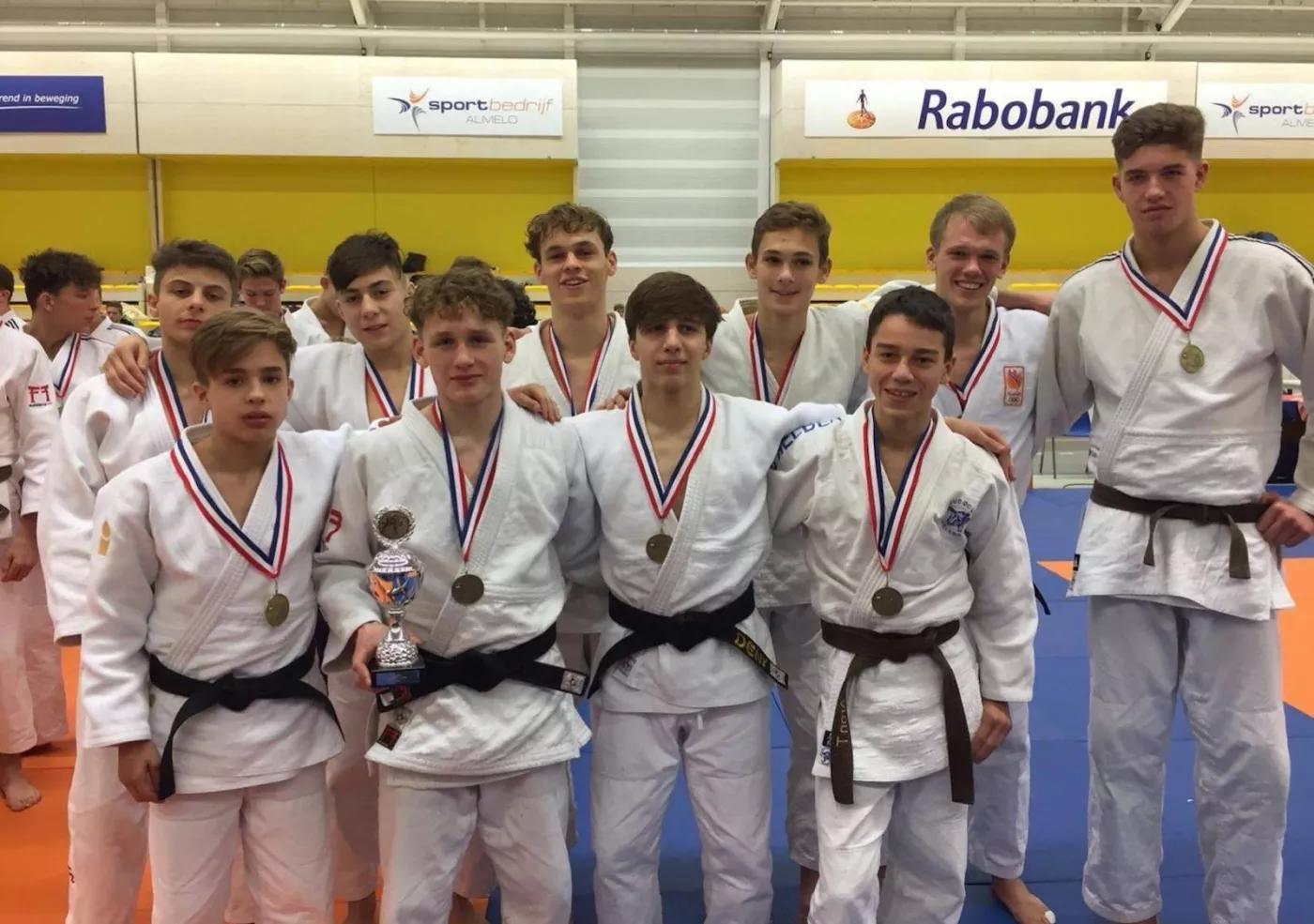 Deny werd 3de met Hercules op Nederlandse Kampioenschappen -18 jaar