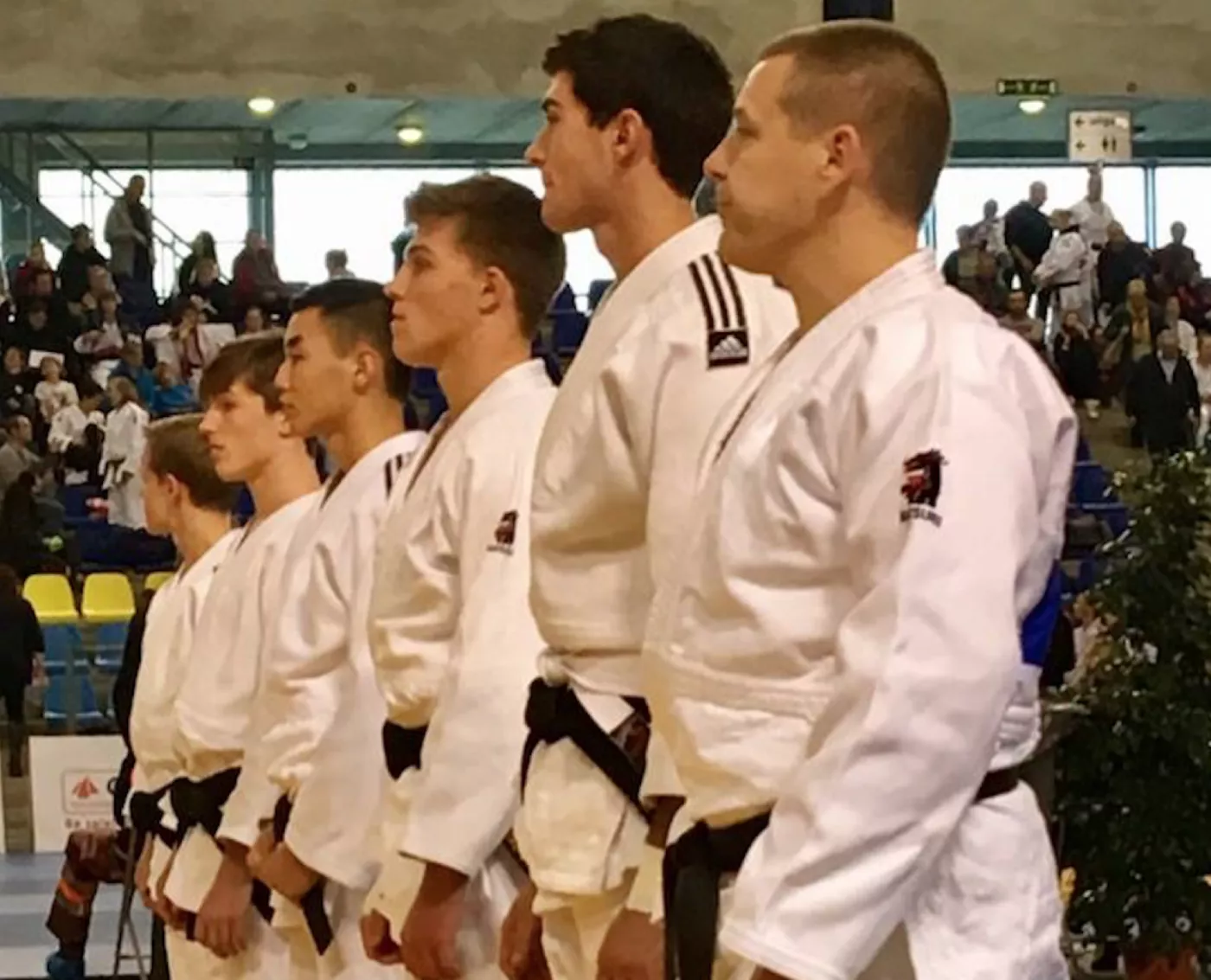 Eindresultaat interclub Topsporthal Gent