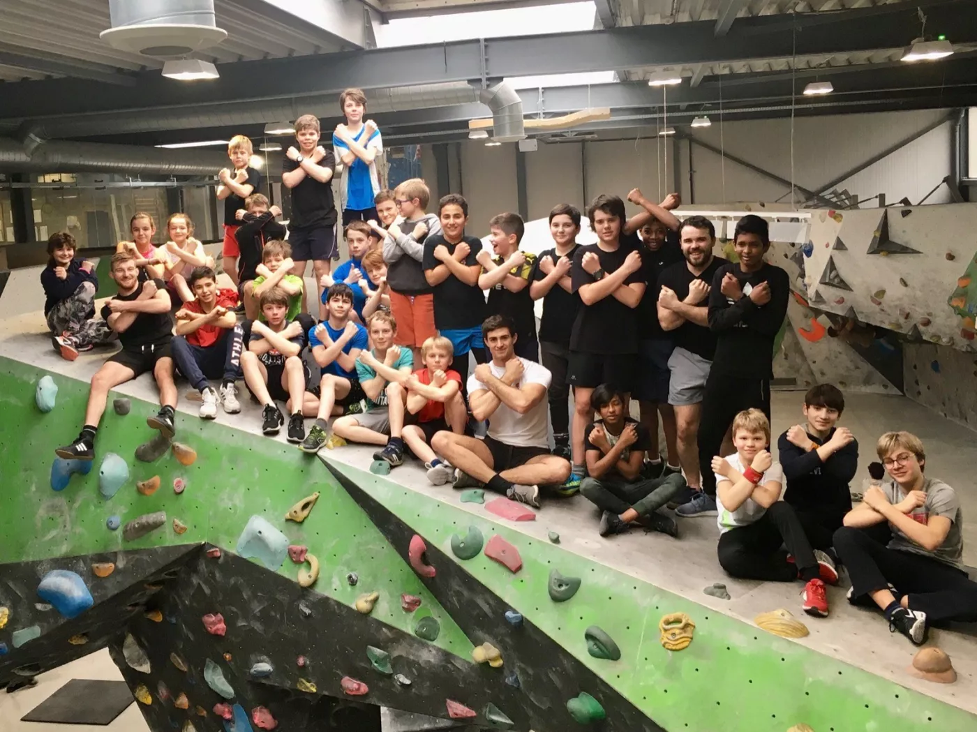 Gents Judoplatform X-team op teambuilding