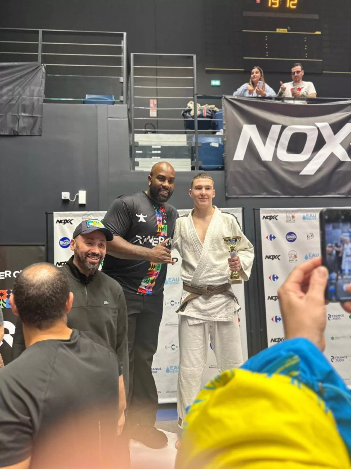 Goud op Teddy Riner cup in Frankrijk