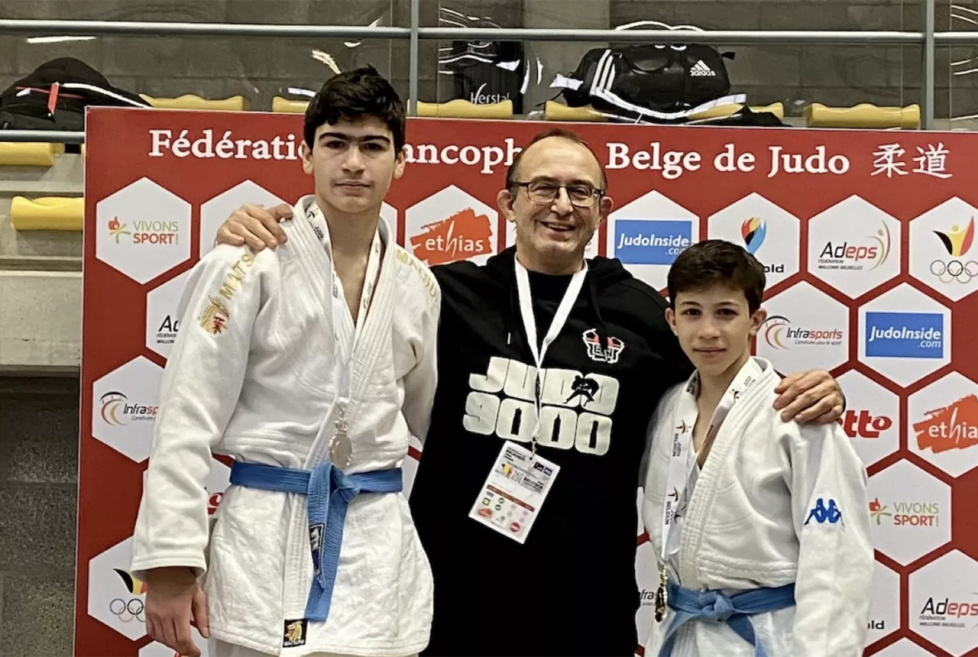 Knalprestatie op dag 1 van het  Belgisch Kampioenschap judo voor de  jeugd