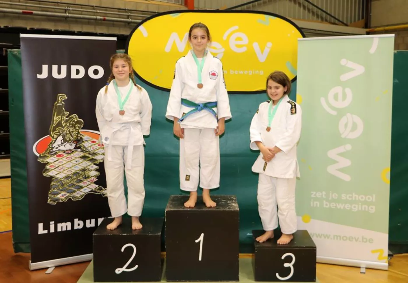 Maïté wint goud op Open Moev Scholen kampioenschap U13