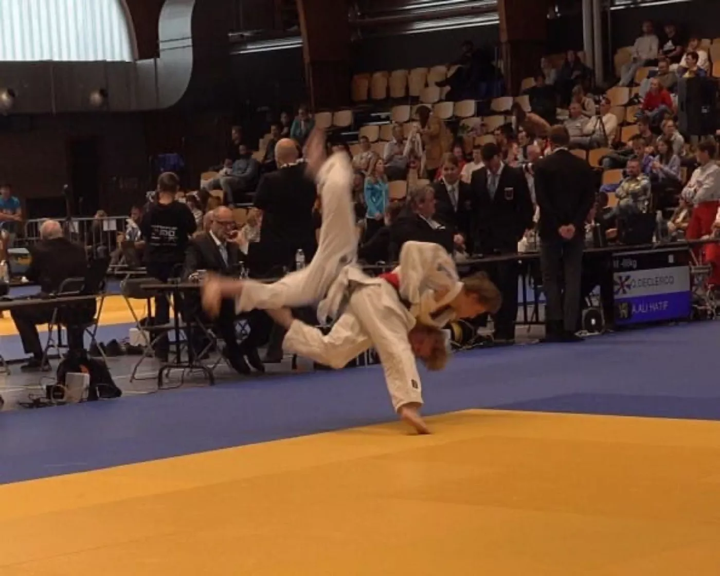 Verslag van het Vlaams Kampioenschap Judo in Deinze 21/10.