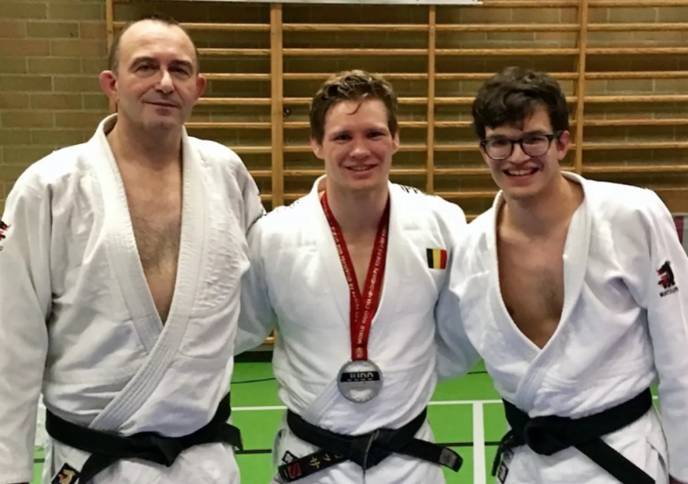 Piet en Marnix aanwezig op judo gala Olympia Brugge