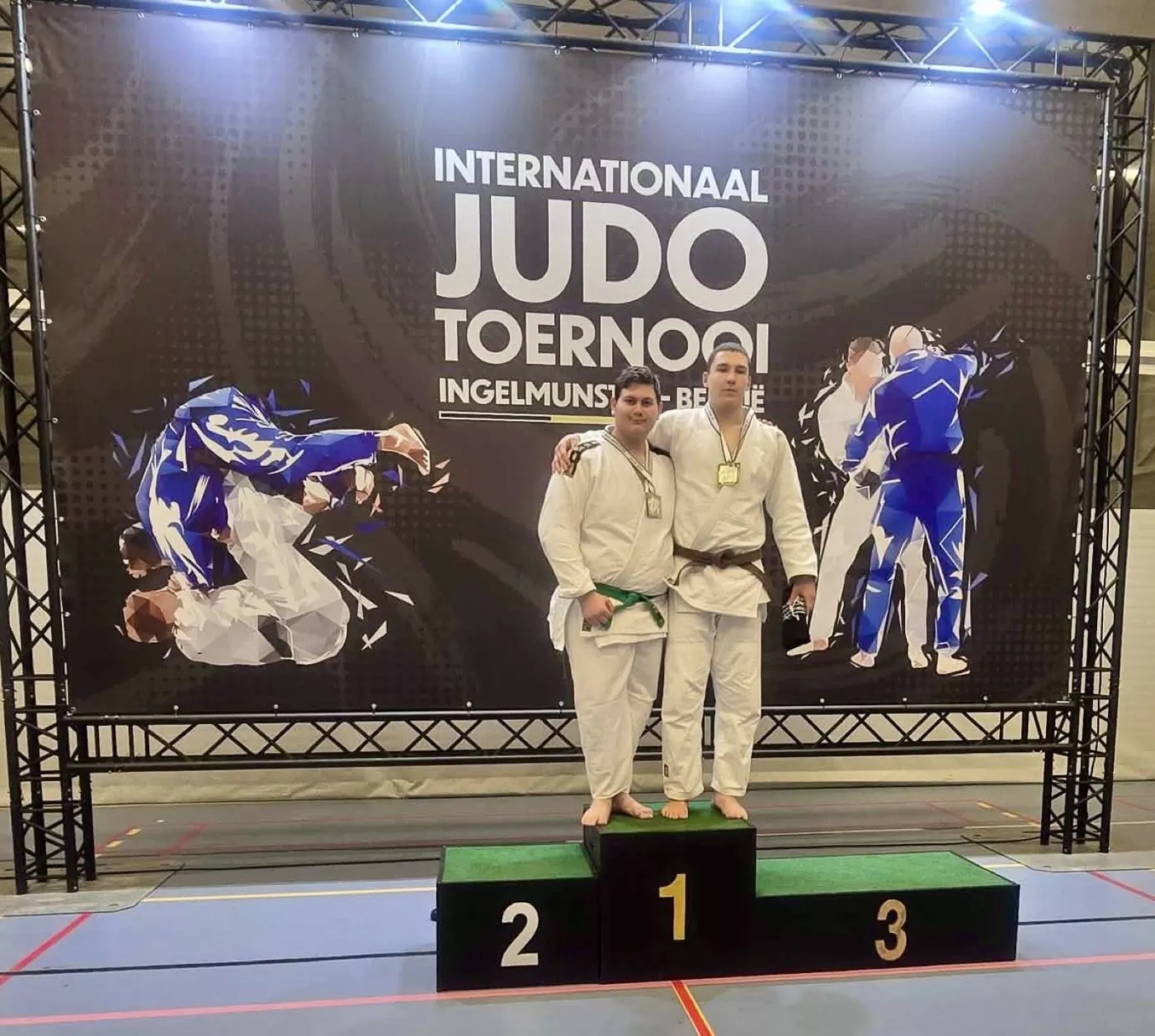 Resultaten internationaal judo tornooi Ingelmunster 28/02