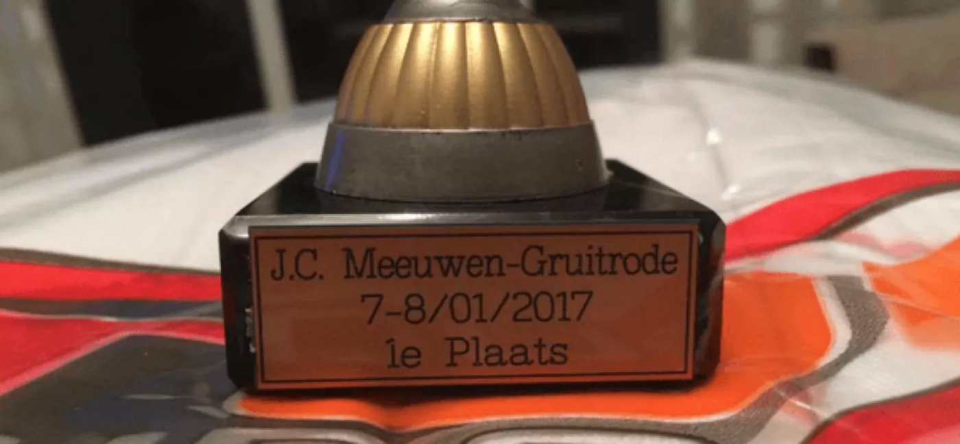 Resultaten Meeuwen-Gruitrode 07-01-2017