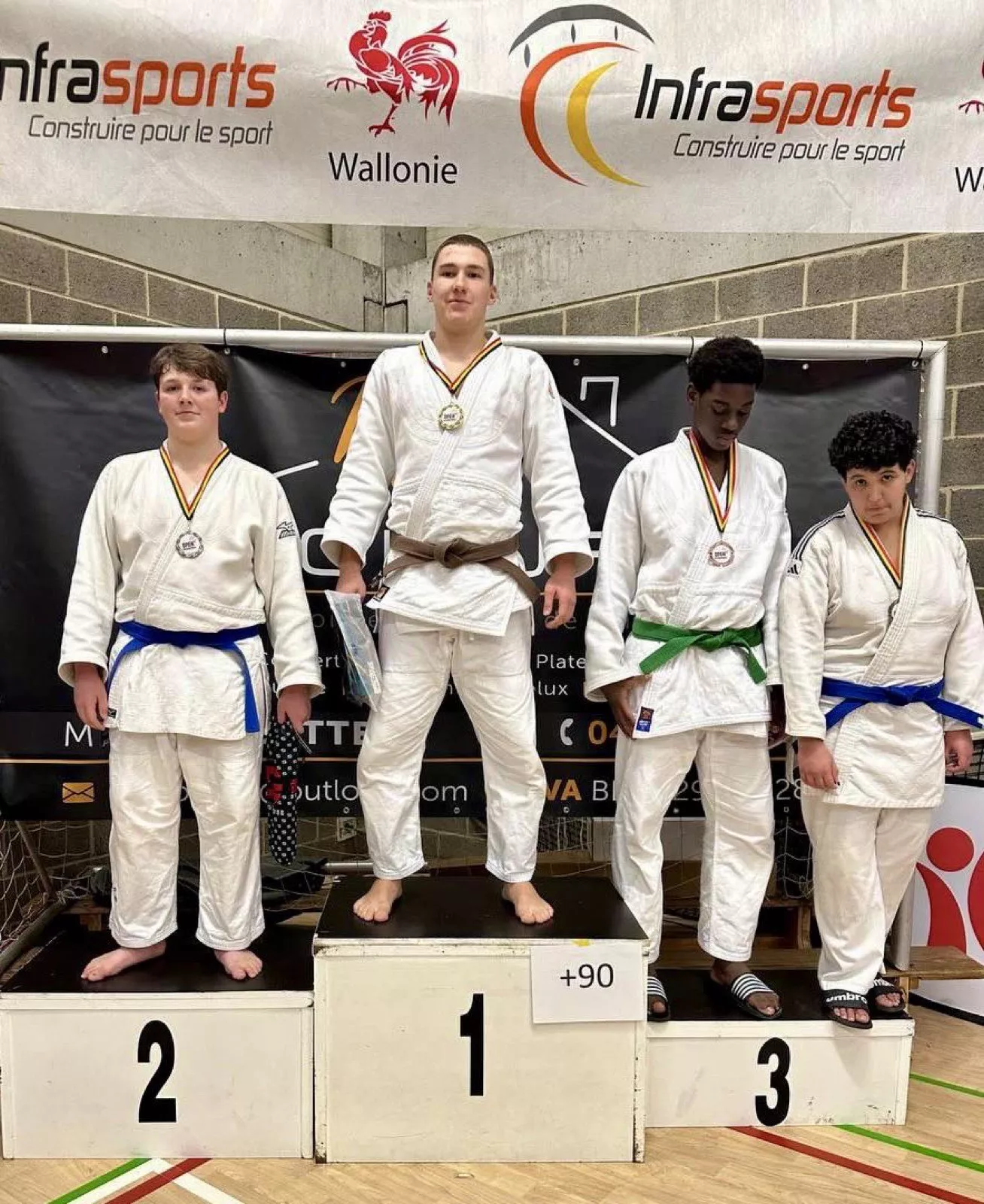 Resultaten Open judo club Sambreville 21-02-2026