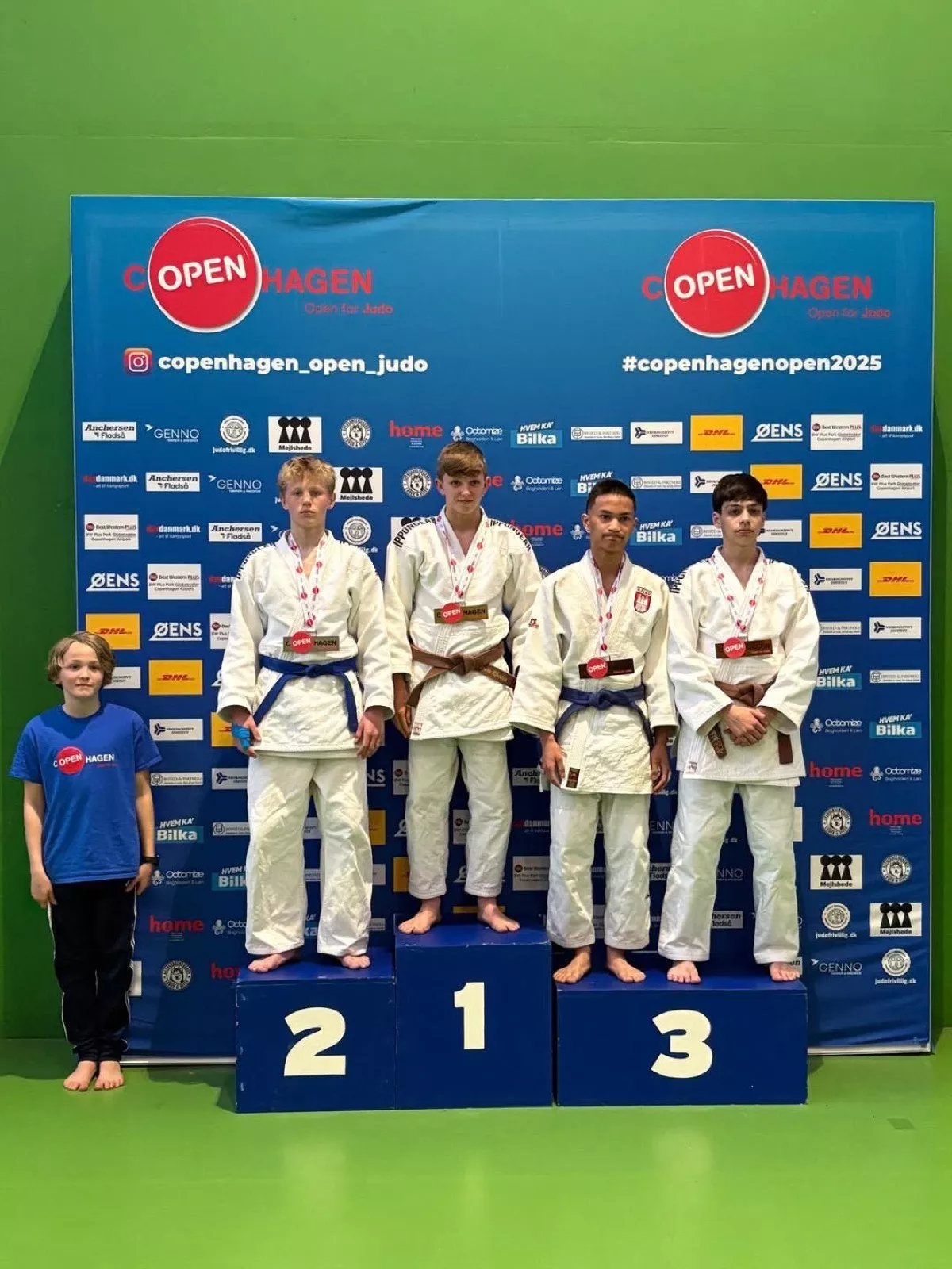 Resultaten Open Kopenhagen Denemarken 18-04-2025: knap brons voor Umar Koloev.