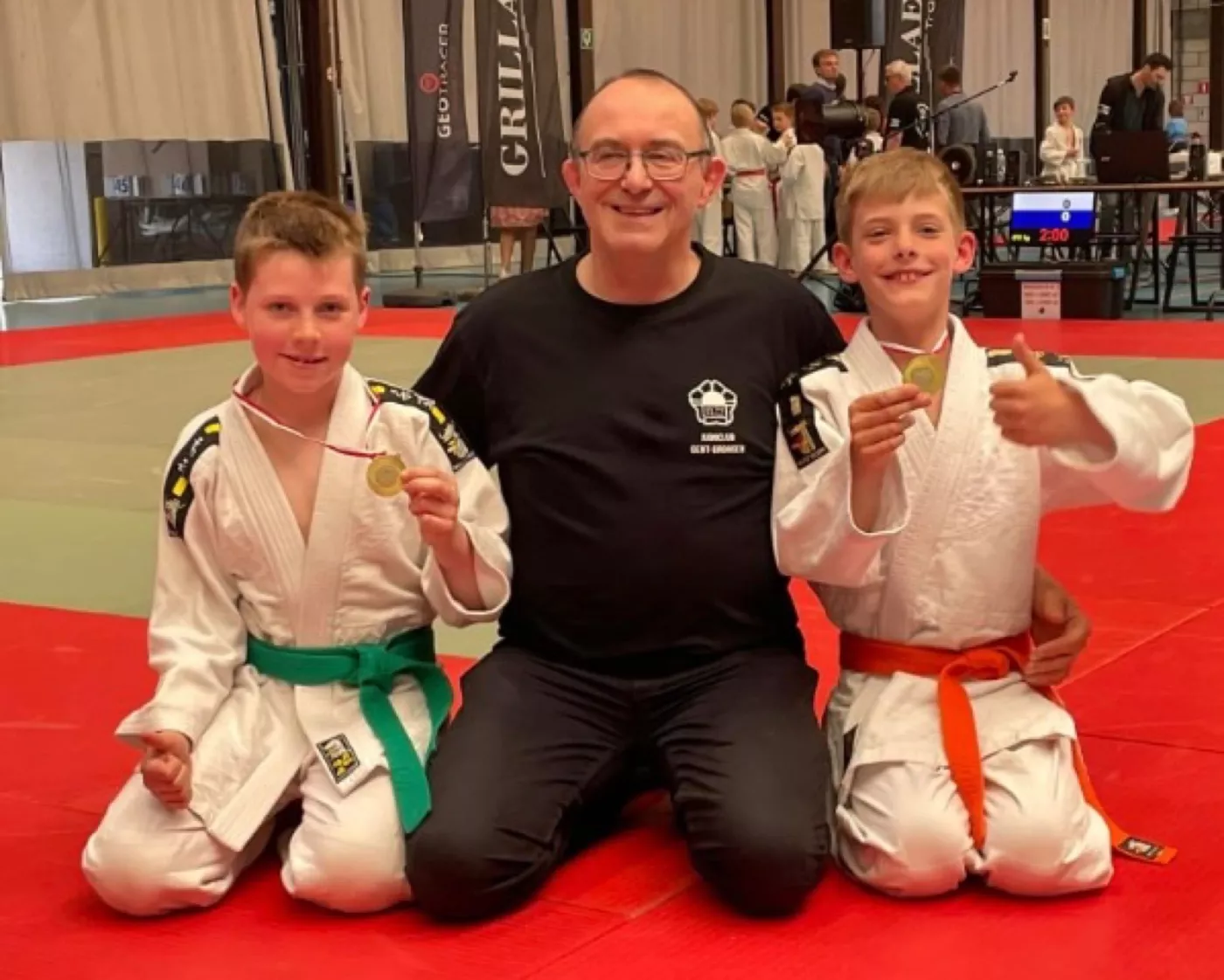 Resultaten U11 en U13 06-05-2023 Wetteren: Viermaal goud, éénmaal zilver en éénmaal brons!