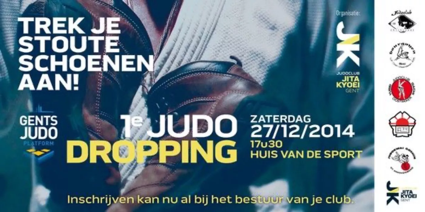 Uitnodiging dropping Gents Judo Platform